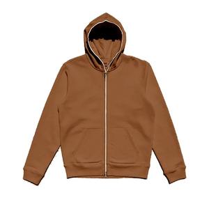 Vente en gros de sweats à capuche unisexes de haute qualité, personnalisés, pour hommes, avec fermeture éclair intégrale, sweats à capuche vierges avec fermeture éclair intégrale - Product Image 5