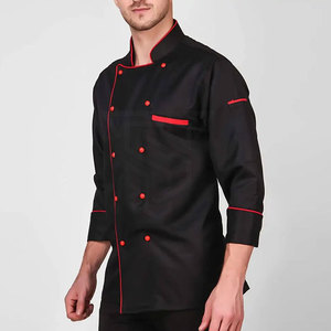 Profesional de diseño personalizado de alta calidad Chef Coat Pant 2025 Chef Uniform Whole Sale Rate Chef Uniform - Product Image 6
