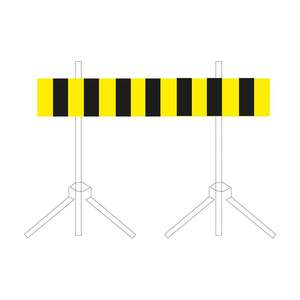 Panneau de signalisation routière réfléchissant T-32 en PVC, panneau d'avertissement de sécurité, panneau d'arrêt - Product Image 1