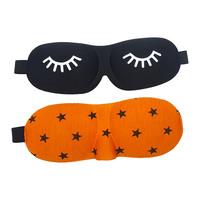 MOEN Lash Funny Sleep Mask 3d Eye Mask Soft Blackout Blindfold dengan Tali yang Dapat Disesuaikan Lucu untuk Masker Tidur