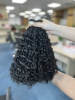 Vente en gros Extension de cheveux humains birmans bouclés itip Micro link I Tip Extensions de cheveux bouclés pour femmes noires