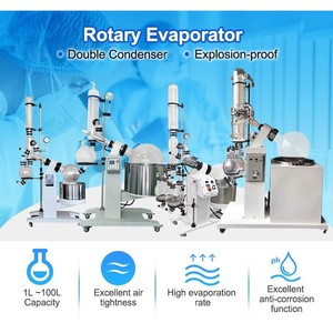 Évaporateur Rotatif Antidéflagrant 20L RT-99C à Levage Électrique Chauffant pour Récupération de Solvants et Distillation d'Éthanol CE ISO - Product Image 4
