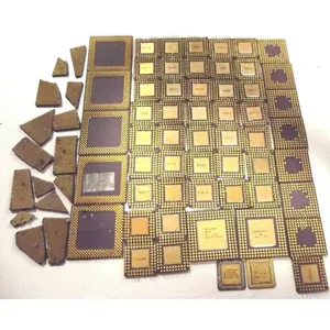 Intel 486 and 386 CPU Ceramic processors Scrap - CPU Ceramic Processor Scrap For Gold Recovery