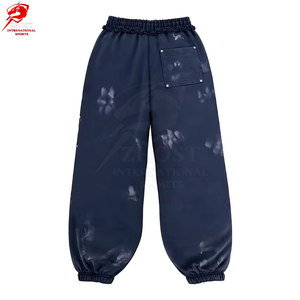 Pantalones de Moda Urbana con Lavado Ácido, Pierna Ancha, Diseño Personalizado, Servicios OEM en Venta - Product Image 3