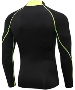 Vêtements de sport personnalisés pour hommes, hauts de compression à séchage rapide, manches courtes et longues, rashguard pour hommes - Product Image 2