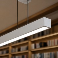 Éclairage LED pour hall de gare, couloir, allée, entrée, lumière linéaire de 1200 mm