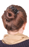 Fourchette de coiffure de luxe à 4 broches en corne de buffle Artisanat personnalisable par des artisans vietnamiens hautement qualifiés Vente en gros Vietnam