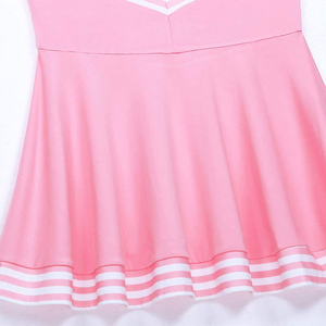 Uniforme de cheerleading en polyester 100% de qualité supérieure, jupes plissées, design par sublimation, vêtements de sport personnalisables OEM pour les équipes et les clubs - Product Image 4