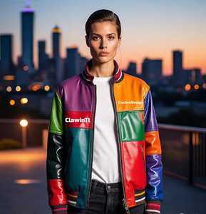 Veste en cuir personnalisée basée aux États-Unis Fournisseur en gros de créateurs de vestes en cuir personnalisées de qualité supérieure Fournisseur de créateurs de mode aux États-Unis - Product Image 5