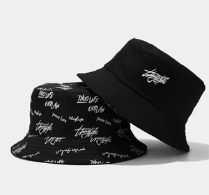 Chapeau seau réversible à usage quotidien pour les sports de plein air Logo brodé en 3D sur le devant Logo imprimé sur le dos - Product Image 6