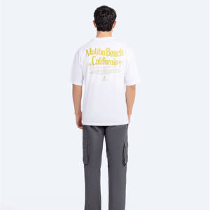 Vente en gros de t-shirts de haute qualité pour hommes 100% coton design grande taille élégant avec impression de logo personnalisé transfert de chaleur numérique - Product Image 6