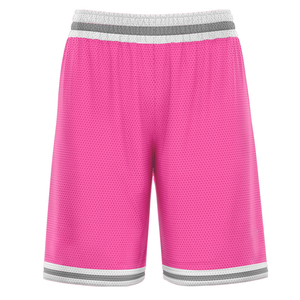 Short de basket-ball de couleur dégradée pour hommes Short de sport d'été respirant Fermeture à cordon 100% Short chaud en coton Style Fadeaway - Product Image 2