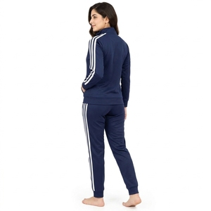 Fashionable Women <b>Tracksuit</b> Crafted With Quality Fabric And Comfortable Fitting Offering Strong Construction Neat <b>Stitching</b> - Product Image 3