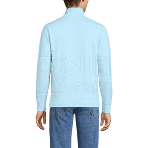 Sudadera de Invierno 100% Algodón, Transpirable, Cálida, Ligera, Cómoda, Fácil de Poner, con Cierre de Cremallera de un Cuarto, para Uso Casual Durante Todo el Año - Product Image 3