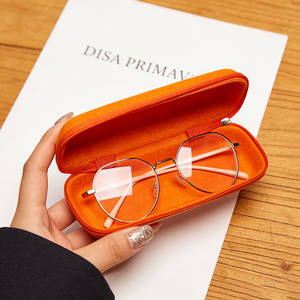 Estuche <span class=keywords><strong>de</strong></span> fieltro portátil con cremallera y logotipo personalizado, hecho <span class=keywords><strong>de</strong></span> material reciclado, para gafas ópticas, estuche blando <span class=keywords><strong>de</strong></span> EVA para gafas, cajas para gafas <span class=keywords><strong>de</strong></span> sol - Product Image 2