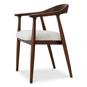 Silla de Comedor Italiana Moderna de Madera Maciza con Respaldo Cruzado para Comedor, Hotel, Dormitorio, Sala de Estar, Cocina y Restaurante - Product Image 4