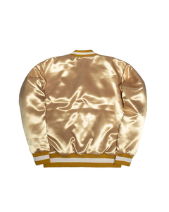 Ventes en gros de vestes pour hommes de style universitaire, classiques, hip-hop, mode club, en satin et toile, streetwear décontracté et urbain - Product Image 2