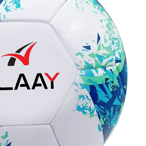 Fabricant de ballons de football Alaay Taille personnalisée en PVC brillant et durable avec couleur et logo personnalisés pour une utilisation en match - Product Image 4