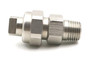 หัวฉีดสเปรย์พัดลมแบนกลึงด้วยระบบ CNC ทำจากสเตนเลสสตีลสำหรับระบบพ่นประสิทธิภาพสูง - Product Image 3