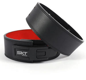 Cinturón de Soporte Ajustable, Transpirable y Antideslizante de Cuero Resistente Personalizado para Levantamiento de Pesas y Entrenamiento de Fuerza en el Gimnasio - Product Image 4