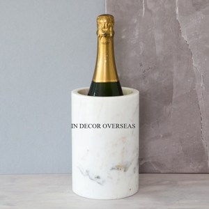 ตู้แช่ไวน์เนื้อเงาสีเงินขัดเงาและตู้แช่ไวน์พร้อมดอกไม้ดีไซน์เนอร์อุปกรณ์เสริมสำหรับบาร์แวร์ - Product Image 6