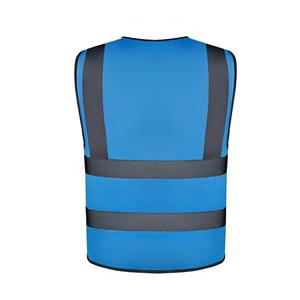 เสื้อกั๊กนิรภัยสะท้อนแสงสีเหลืองมองเห็นได้ชัดเจนเสื้อกั๊กกันน้ำสำหรับใส่ทำงาน - Product Image 2