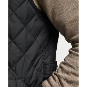 OEM Custom Logo <b>Quilted</b> Puffer Vest <b>for</b> Men Windproof Insulated Sleeveless Winter Jacket Wholesale Outdoor Apparel Supply - Product Image 3