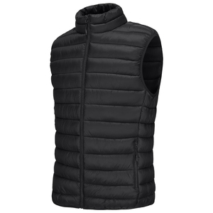 Softshell gilet hommes en plein air corps plus chaud sans manches Gilet vers le bas 2023 bulle bouffant gilet veste sport doudounes hiver - Product Image 1