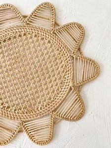 Los manteles individuales de ratán más vendidos, cargadores de ratán, vajilla, esteras de ratán hechas en Vietnam, comedor, fiesta, boda - Product Image 4