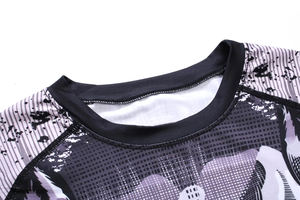 Chemises de compression les plus vendues, respirantes, antibactériennes, écologiques, en élasthanne/polyester, pour la course à pied, l'entraînement sportif - Product Image 3