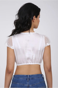 Blusa Sexy de calidad superior 2025 y blusa de mujer superior/blusa de mujer tradicional blusa de mujer personalizada transpirable hecha en Pakistán - Product Image 6