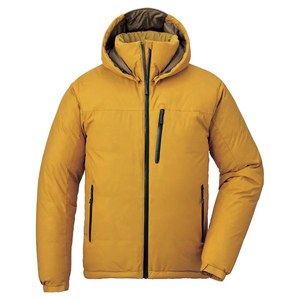 Veste d'hiver matelassée décontractée à capuche en toile imperméable avec impression de logo personnalisée, manches longues, design tendance, vente en gros - Product Image 1