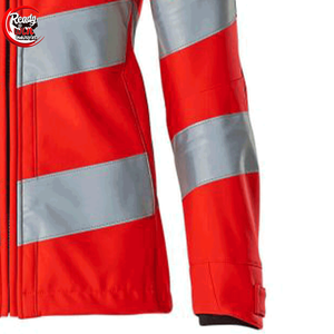 Chaquetas DE SEGURIDAD LX para mujer Hi Vis Softshell Chaqueta DE SEGURIDAD reflectante de poliéster transpirable e impermeable Diseño actualizado - Product Image 5