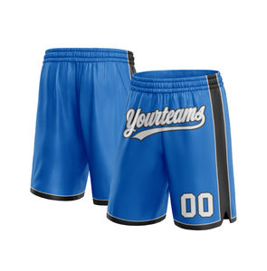 Shorts en maille personnalisés de haute qualité pour hommes, shorts de basket-ball vierges à double couche, shorts en maille noirs d'été, respirants, prix bas - Product Image 2