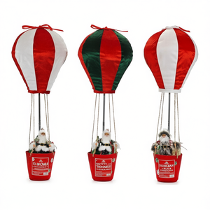 Adornos Navideños Surtidos de 80cm, Hechos a Mano, con Diseño de Santa Claus, para Árbol de Navidad, para Comercio General, Código de Producto 421221 - Product Image 2