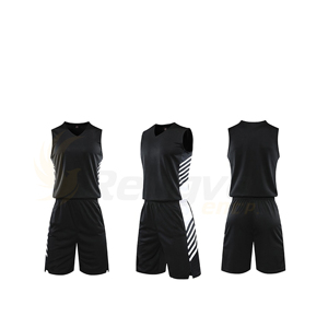 Conjunto de uniforme de baloncesto reversible de alta calidad Diseño personalizado Transpirable y opciones de talla grande - Product Image 1