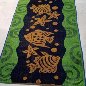 Ensemble de serviettes de bain de plage imprimées 100% coton Serviettes en viscose de classe bon marché - Product Image 6