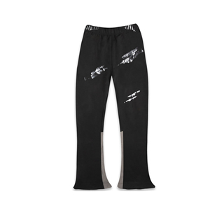 กางเกงวอร์มแฟชั่นสำหรับผู้ชายกางเกงวอร์มขายาวมีกระเป๋า - Product Image 2