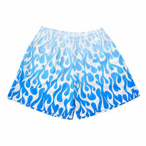 Short en maille polyester 100% pour homme, confortable, avec ceinture élastique, imprimé graphique personnalisé par sublimation, meilleur short de style urbain - Product Image 3