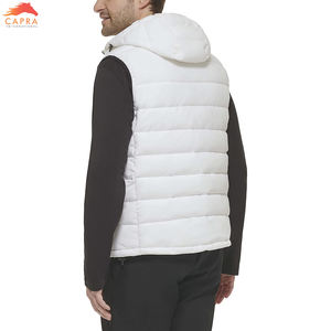 Personalizar sin mangas azul marino mejor cómodo invierno personalizado Puffer chalecos hombres abajo chaleco - Product Image 4