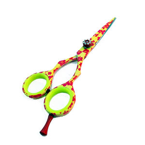 Tijeras de peluquería de alta calidad, hoja de acero inoxidable, venta al por mayor, tijeras de peluquero económicas con soporte de timbre - Product Image 2