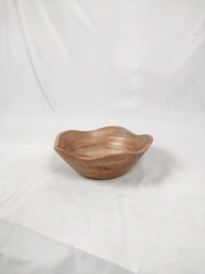Tazón de Madera de Lujo Hecho a Mano para Servir Frutas y Ensaladas, Diseño Natural, Ecológico, para Bodas, con Capacidad Superior a 10L - Product Image 6
