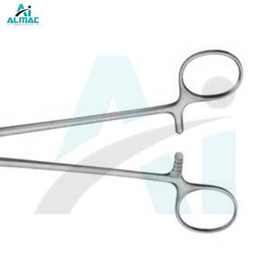 Pinzas de Parametrio Wertheim de Acero de Alta Calidad ALMAC para Cirugía Ginecológica con Agarre Fuerte y Manejo Preciso de Tejidos - Product Image 6