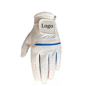Dernier style de gants de golf en cuir de mouton Poignée stable Tissu haut de gamme Léger Conception personnalisée Logo vierge Golf d'extérieur - Product Image 2