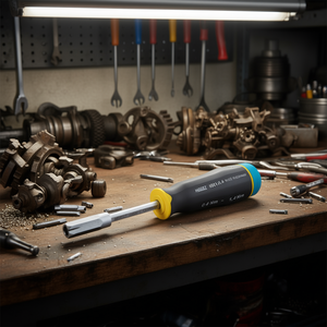 Hazet Torque <b>Screwdriver</b> with Bits for Fastening and <b>Securing</b> - Product Image 3