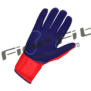 Gants de frappeur de baseball en cuir respirant Gants de softball pour hommes pour l'entraînement professionnel - Product Image 2