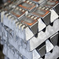 Grand stock de lingots d'aluminium non allié série 1000, pureté 99,7%-99,9%, 1000 kg/charge, livraison en 7-15 jours, prix compétitif