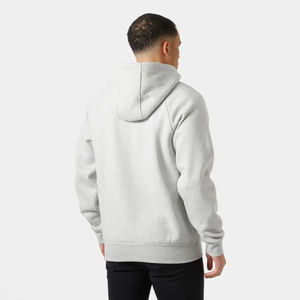 Sweats à capuche d'hiver en coton épais pour hommes, chauds, respirants, couleur unie, streetwear, logo personnalisé, sweats à capuche d'hiver, service OEM - Product Image 2