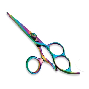 Tijeras de corte de pelo de hoja de acero inoxidable con mango de plástico Tipo de producto de belleza - Product Image 5