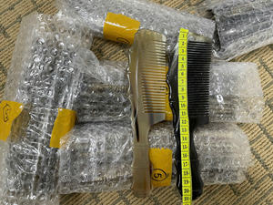 Customized Natural Horn Comb for <b>Hair</b> <b>Styling</b> Handcrafted and High Quality Made From Real Buffalo Horn - Caryln 0084935825297 - Product Image 6